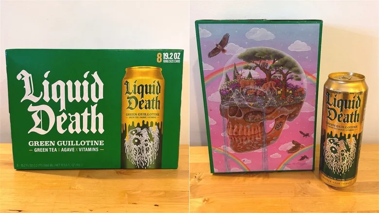 does liquid death tea have caffeine