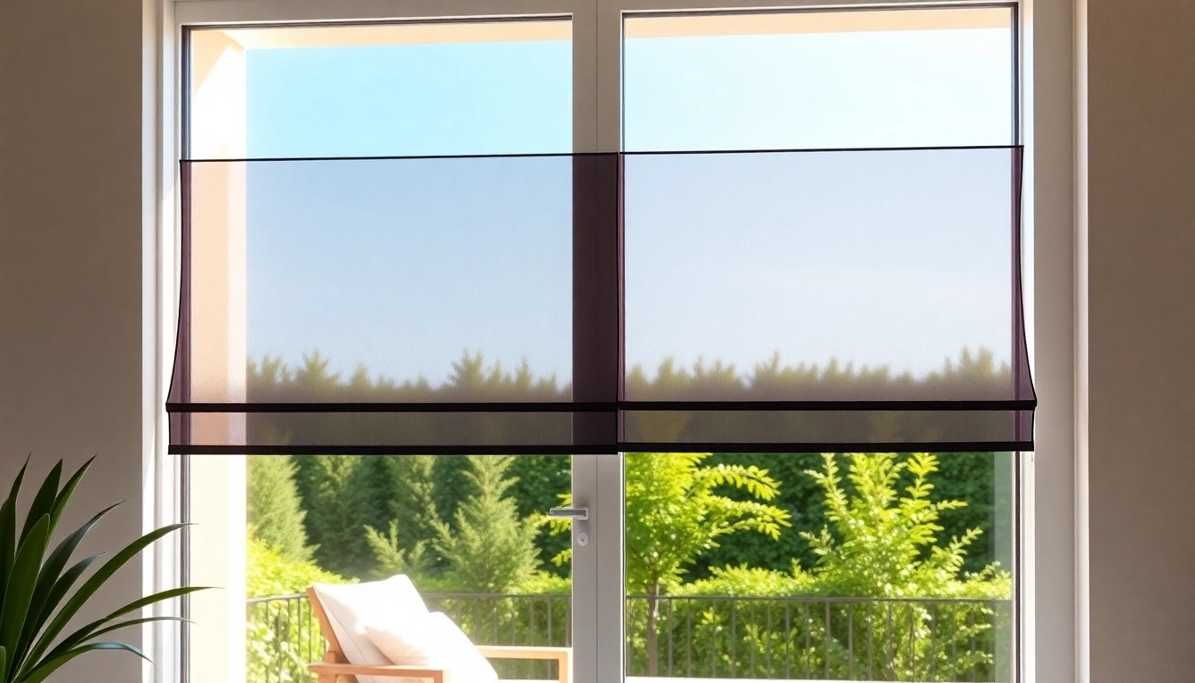 Installer une moustiquaire porte fenetre coulissante pour une protection efficace contre les insectes.