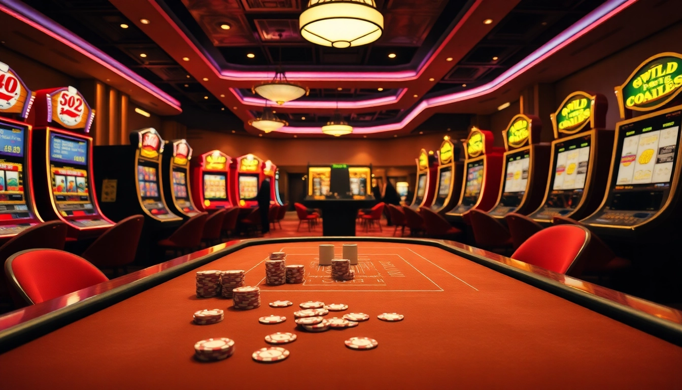 Jouez au casino en ligne francais avec des machines à sous brillantes et une ambiance excitante.